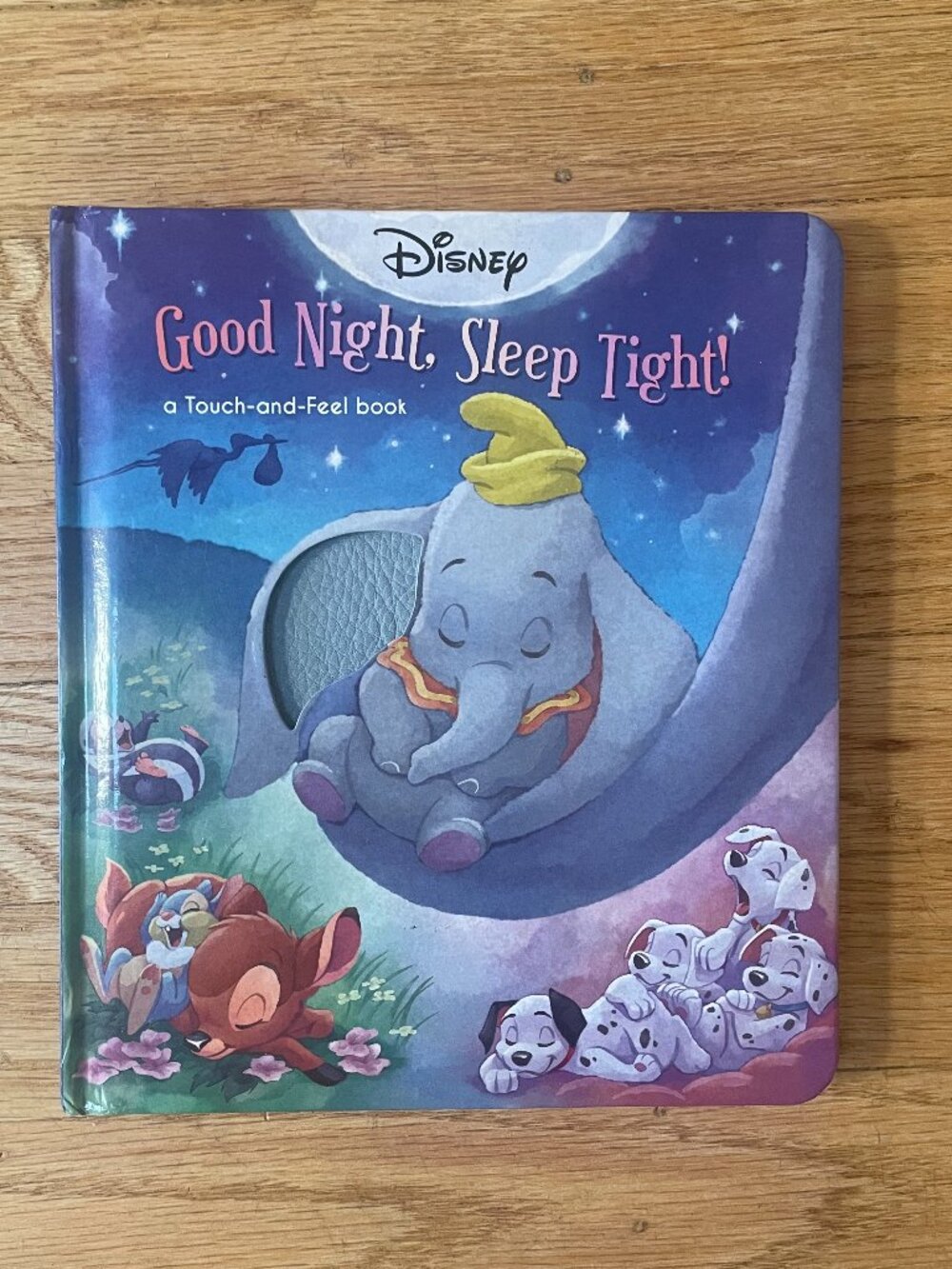 Disney Good Night, Sleep Tight! Touch-and-Feel Baby/Toddler Board Book